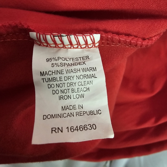 2 FOR 1: Rebdolls Vibrant Red and Green Long Sleeve Dresses - Picture 5 of 10